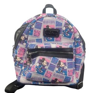 runDisney Walt Disney World Marathon 25th Anniversary Mickey Mini Backpack Bag